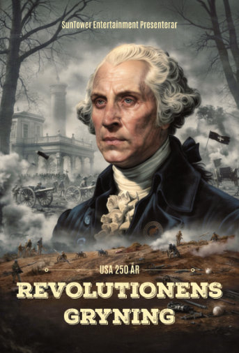 USA 250 år — Revolutionens gryning — affisch
