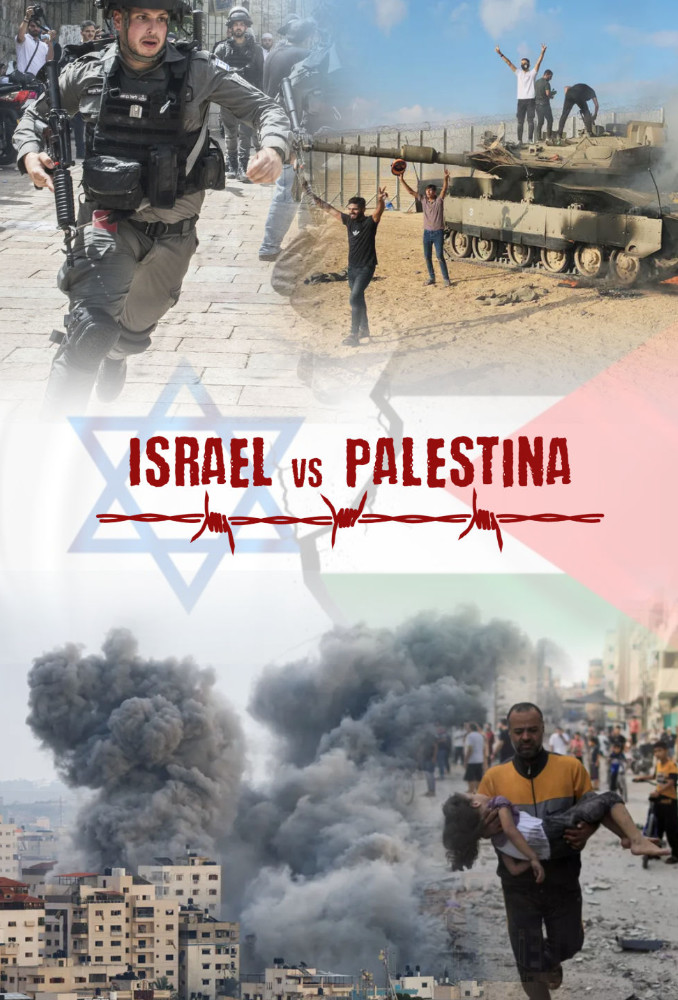 Israel vs Palestina — affisch