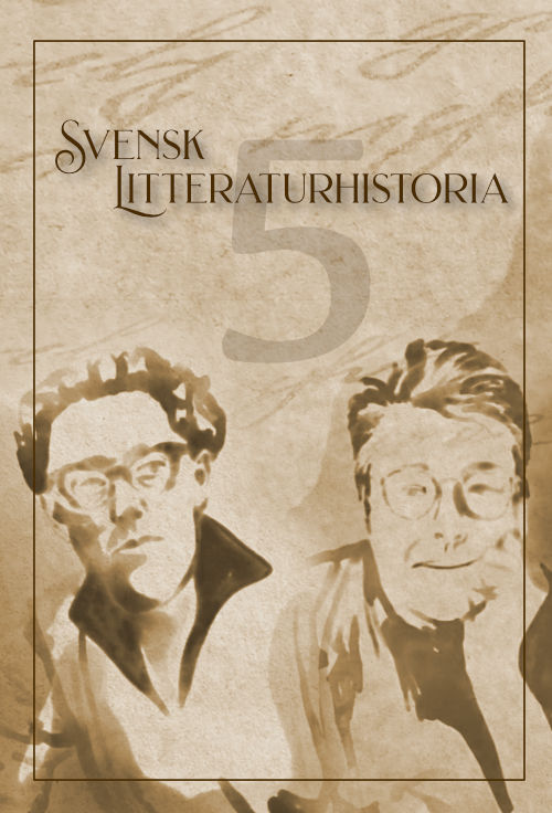 Svensk litteraturhistoria — affisch