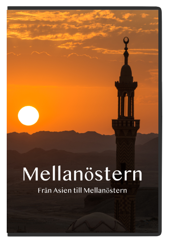 Mellanöstern — från Asien till Mellanöstern — affisch