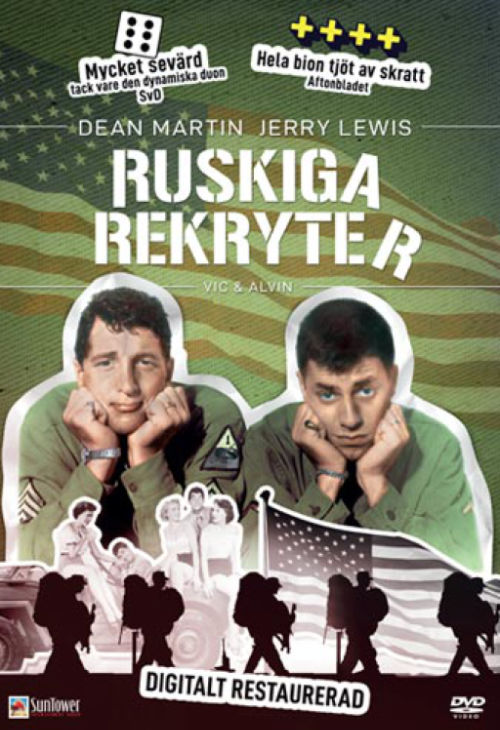 Ruskiga rekryter — affisch