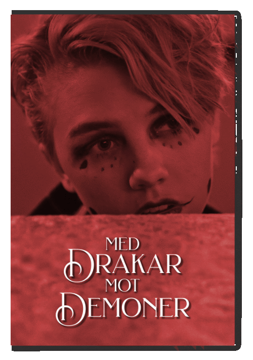 Med drakar mot demoner — affisch